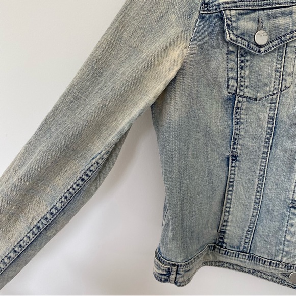 {DKNY JEANS} Denim Jacket Size S - Picture 4 of 16